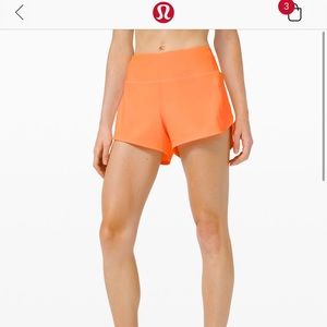 Lululemon Speed Up shorts
